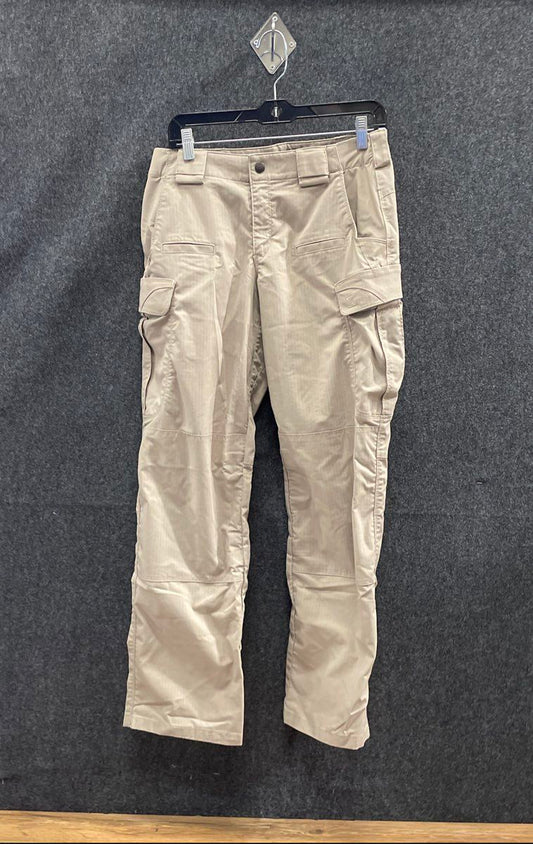 5.11 Tactical Women's Khaki Stryke Cargo Ripstop Tactical Pants Sz 8