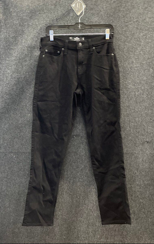 Hollister Men's Black Athletic Slim Straight Advanced Stretch Pants Sz 29x32