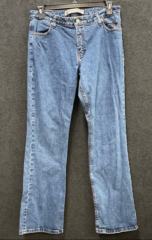 Vintage 2005 Harley-Davidson Bootcut Jeans Denim Made in Canada Sz 14L