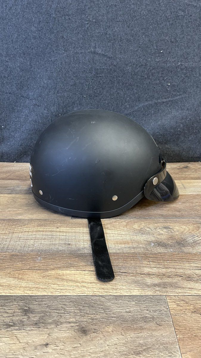 Black DOT Helmet - Size XSmall