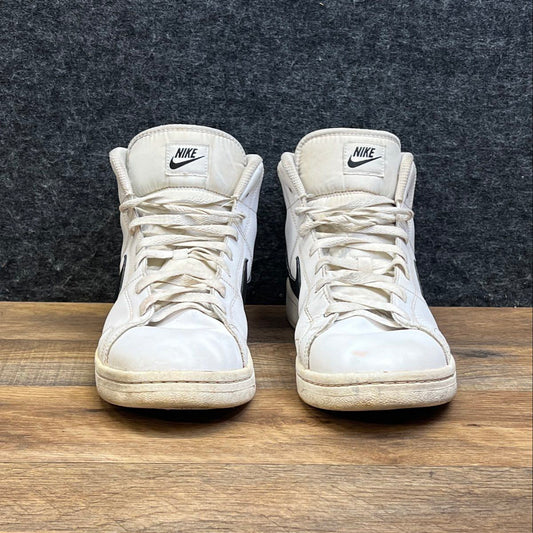 Nike Court Royale 2 Mid White Black Mid Top Sneakers Size 11