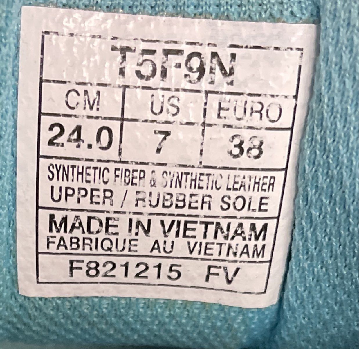 Asics Gel-Contend 3 T5F9N Silver Teal Running Sneakers Women's Size 7