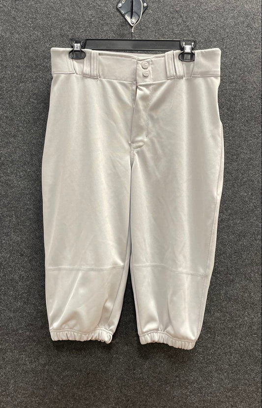 Champro Men's Gray Knicker Style Baseball Pants Reinforced Knees Sz M