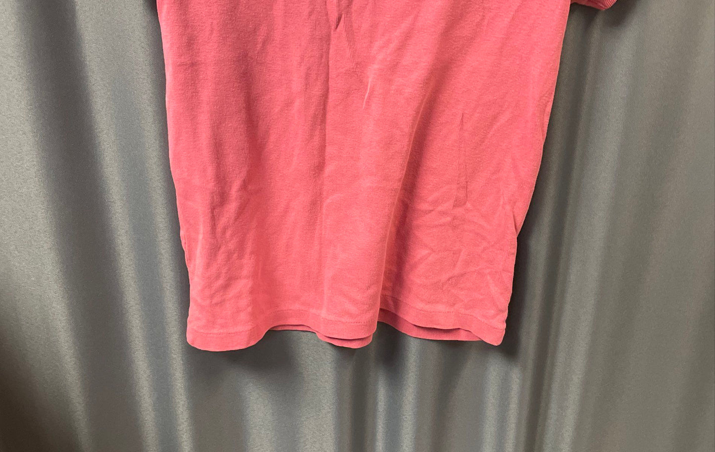 Ralph Lauren Women's Pink Cotton Crew Neck Short Sleeve T-Shirt Pony Logo Sz M