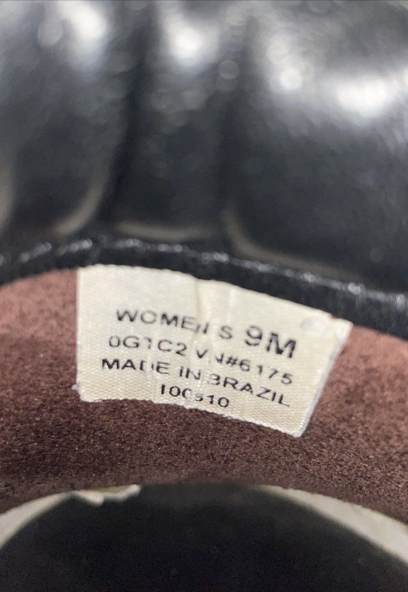 L.L. Bean Comfort Professional Dark Brown Leather Slip On Clogs Women's Size 9M