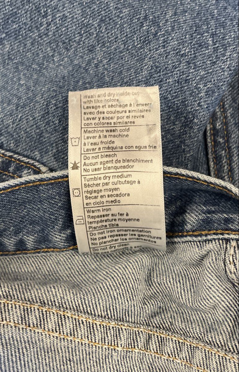 Carhartt Men's B17 Relaxed Fit Tapered Heavyweight Blue Denim Jeans Sz 50x30