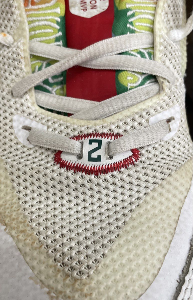 New Balance THE KAWHI Seismic Moment White Basketball Shoes BBKLSSB1 Size 12