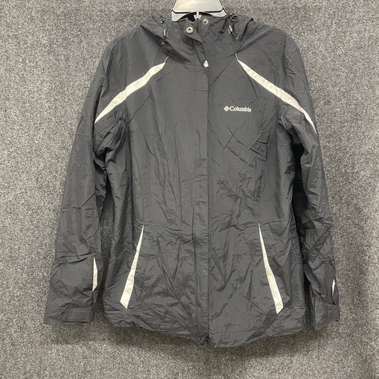Columbia Women's Blazing Star Interchange Jacket Black White Size Large