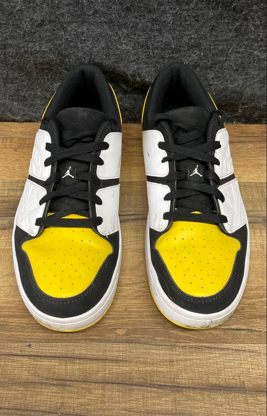 Air Jordan Nu Retro 1 Low Tour Yellow Black White DV5141-017 Size 9