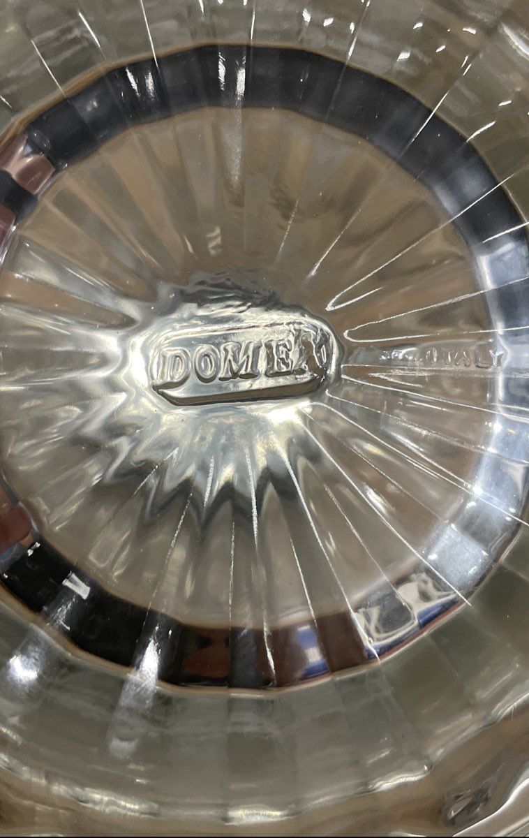 Domex Golf Etched Glass Beer Stien