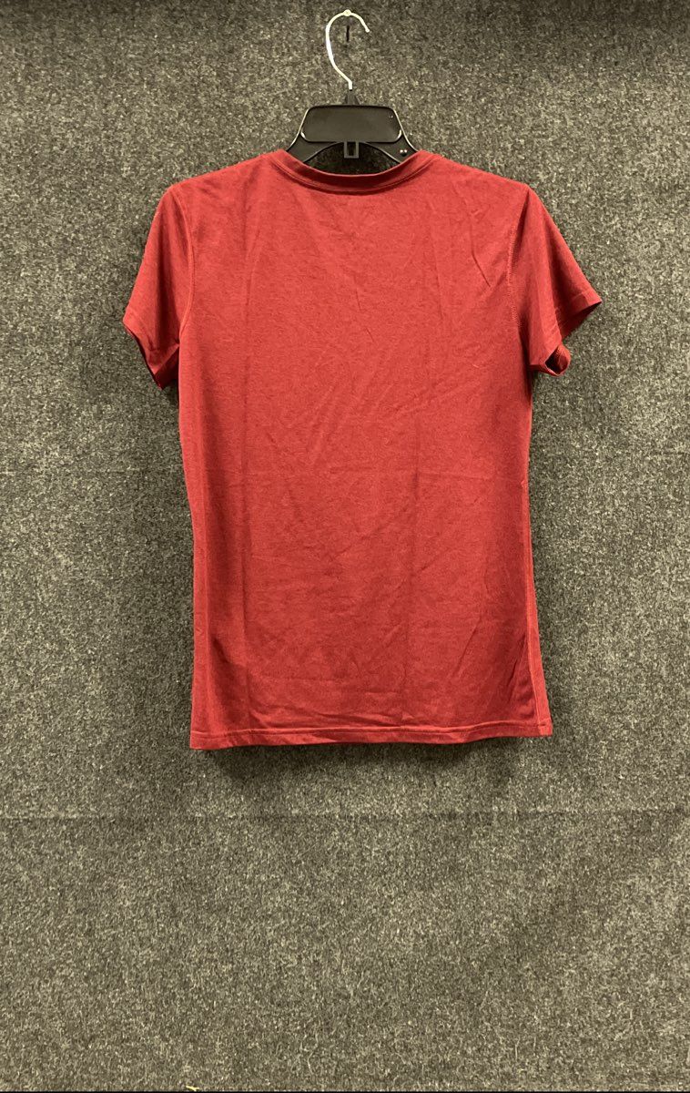 Nike Women's Washington Redskins Football V-Neck Dri-FIT Shirt Burgundy Size M