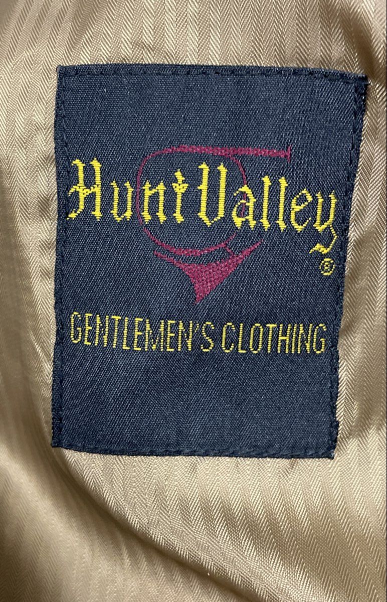 Hunt Valley Men's Tan Corduroy Two-Button Blazer Sport Coat XL