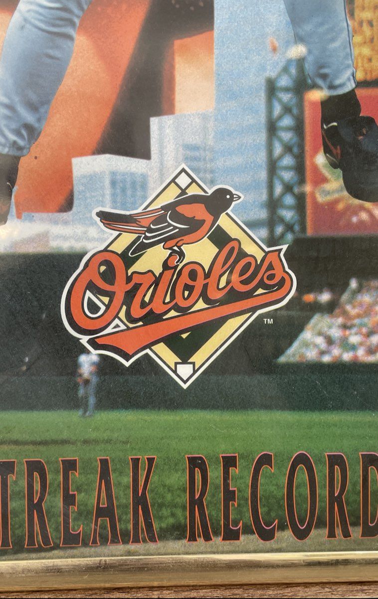 Cal Ripken Jr's All-Time Consecutive Games Streak Framed Picture