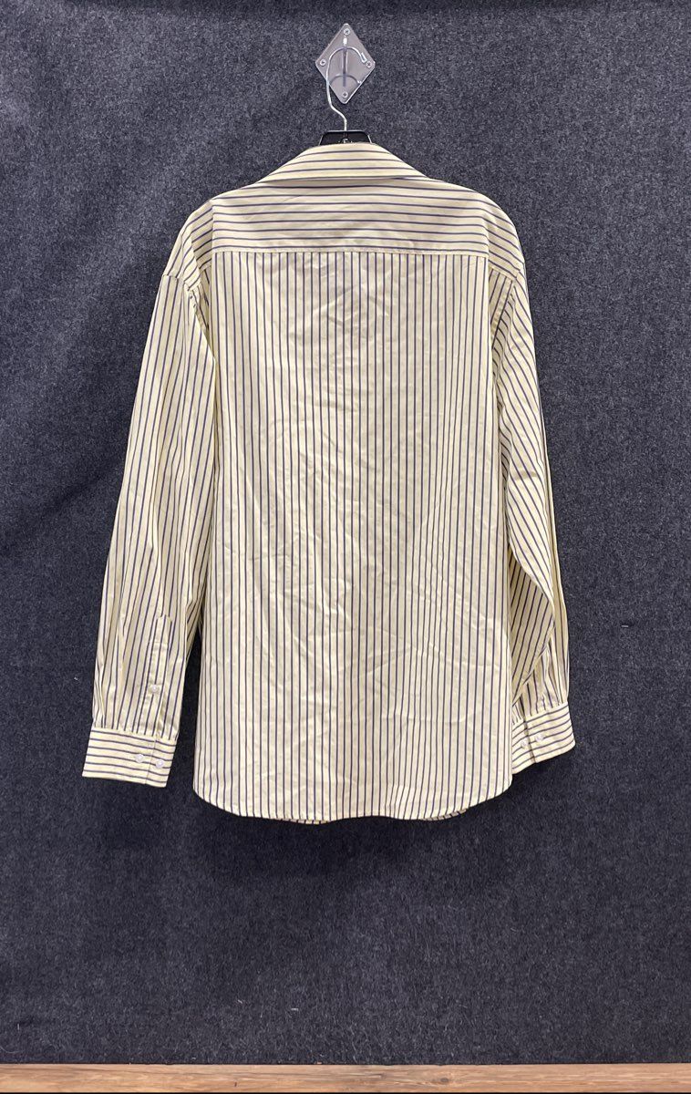 Croft & Barrow Men's Yellow Striped Easy Care Long Sleeve Button Down Shirt XL