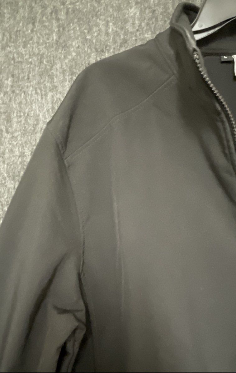 Busch Gardens Men's Black Softshell Full Zip Warm Up Jacket Sz L