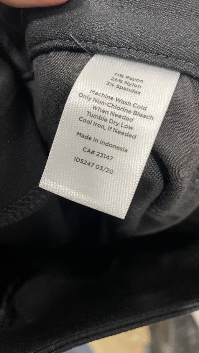 NWT Talbots Women's Flawless High-Waist Jegging Ankle Pants Black Size 2