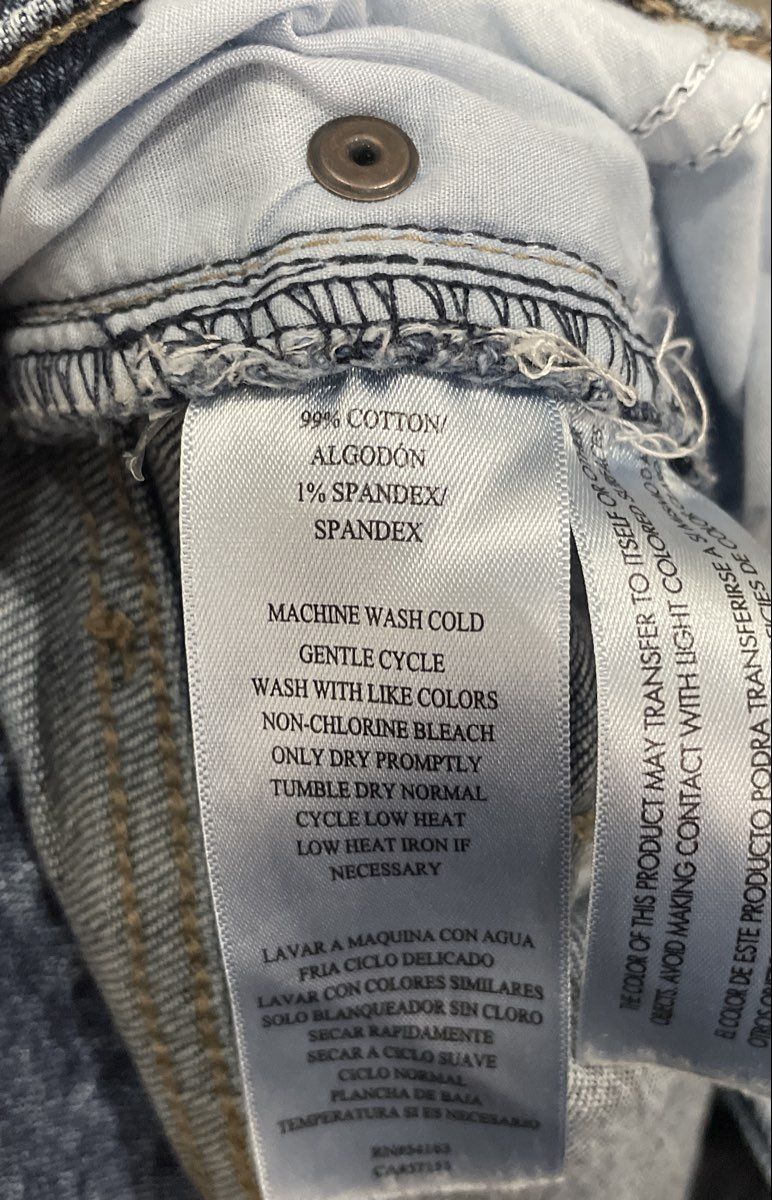 Calvin Klein Jeans Women's Blue Stretch Denim Medium Wash 5-Pocket Jeans Sz 10