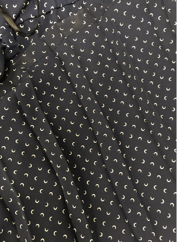 Vintage 90s Liz Claiborne Women's Navy Crescent Moon 2 Pc Skirt Set Sz 16 NWT