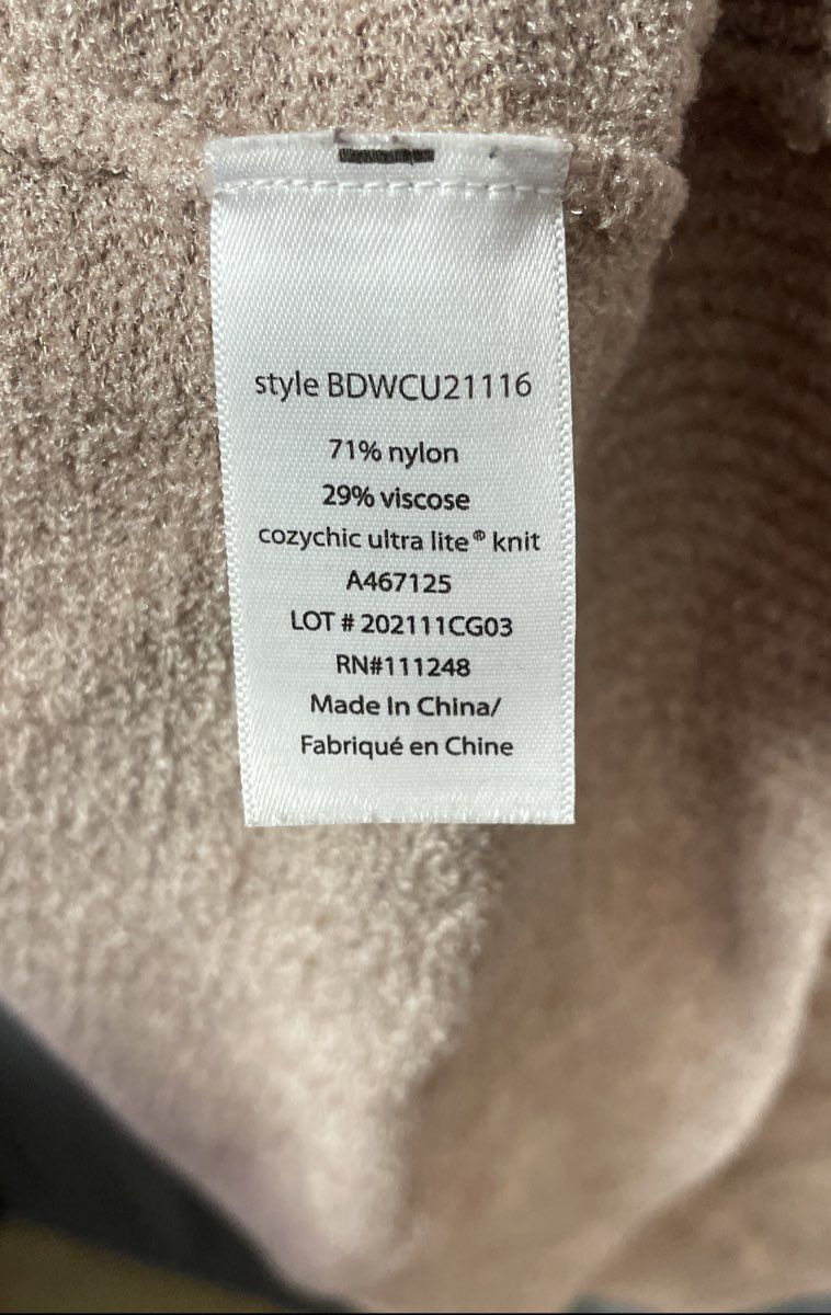 Barefoot Dreams Women's Taupe CozyChic Ultra Lite Sweater Size M