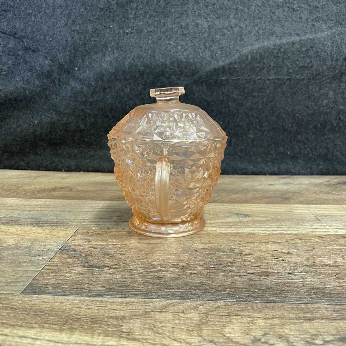 Jeannette Glass Sugar Bowl Pink Depression Glass