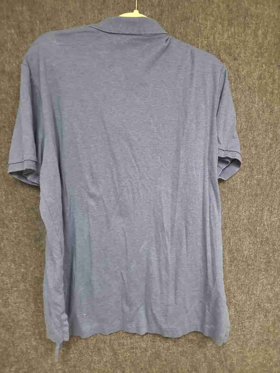 Polo Ralph Lauren Men's Heather Blue Pima Soft Touch Short Sleeve Polo Shirt XL