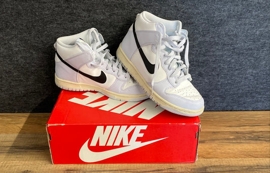 Nike Dunk High Football Grey Summit White GS Sneakers Size 6.5Y
