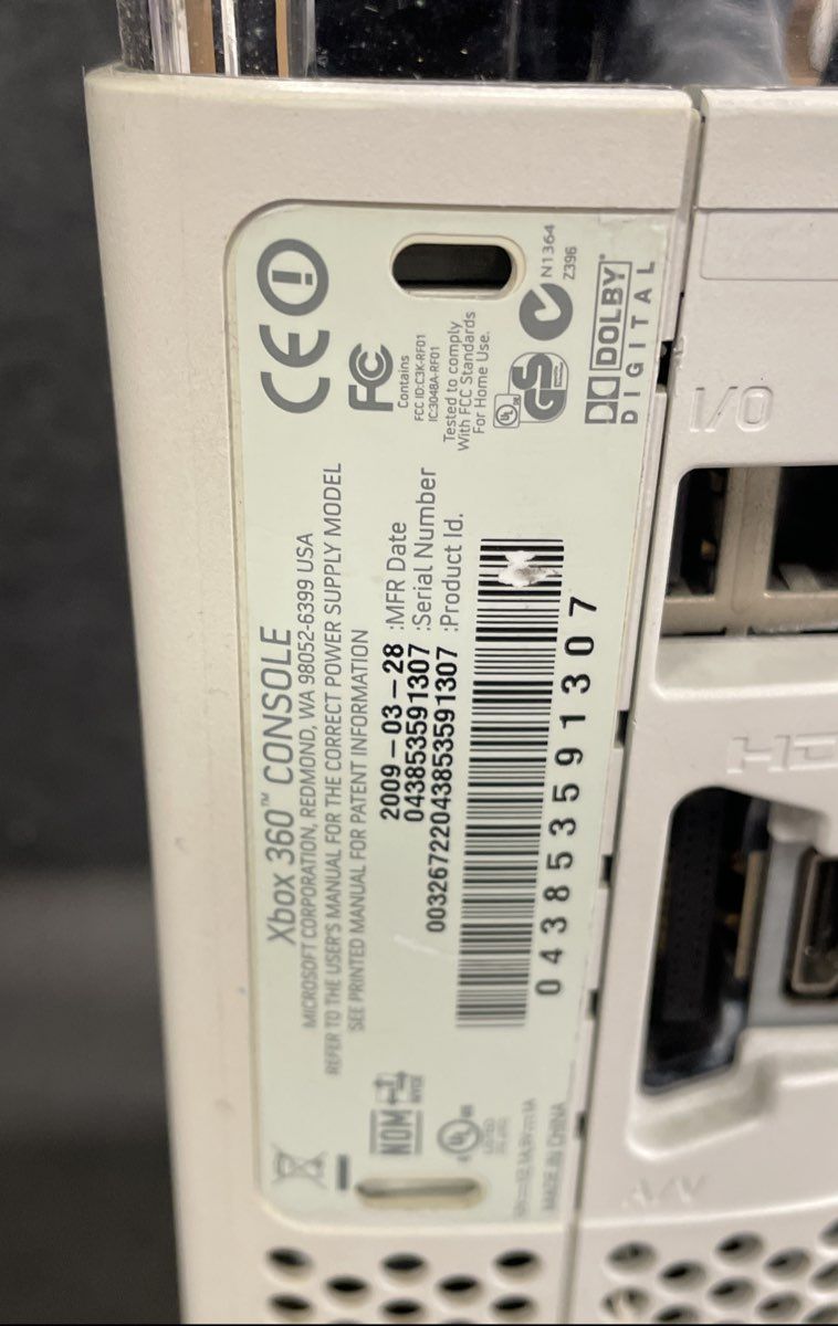 Xbox 360 Console *FOR PARTS*
