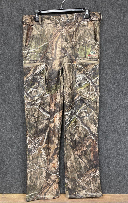 Mossy Oak Men's Timber Wolf Scent-Factor Cargo Hunting Pants Sz M