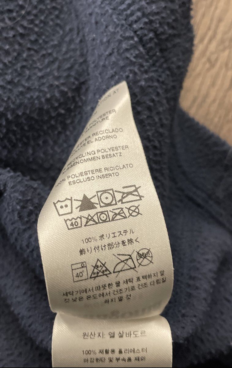 Patagonia Men's Micro D Quarter Zip Fleece Pullover Blue Size M