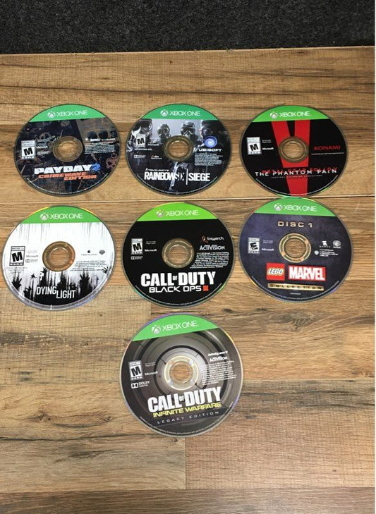 Call of Duty Black Ops III Infinite Warfare Xbox One 7 Game Lot Microsoft