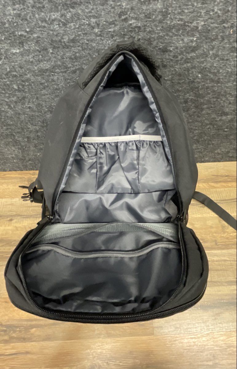 Pekrews Black Laptop Camera Backpack Large Multi-Compartment Padded Bag