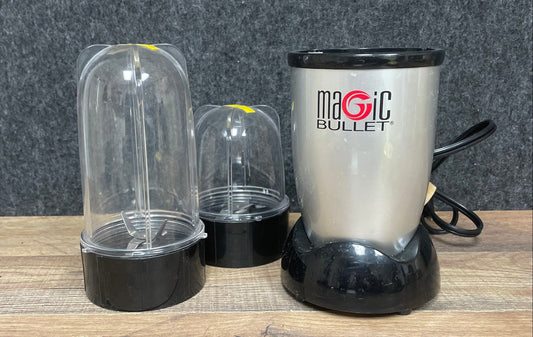 Magic Bullet MB1001B Personal Blender System Base Motor & 2 Cups