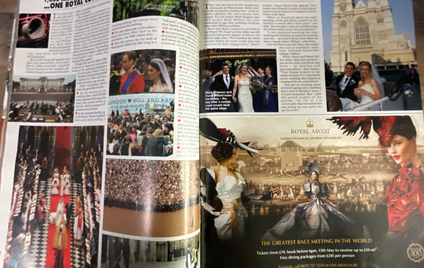 Hello! Magazine Lot of 3 Royal Family William Kate Wedding Queen Souvenir