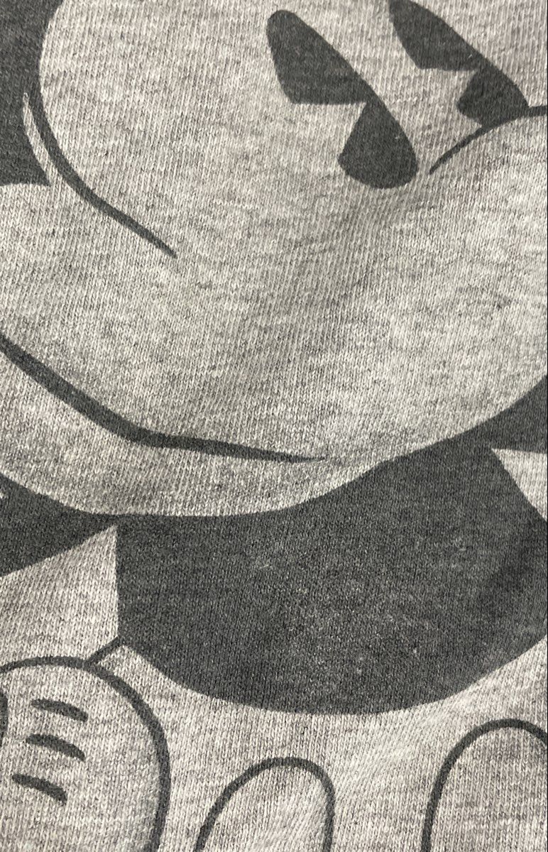 Vintage Walt Disney World Mickey Mouse Long Sleeve T-Shirt Gray Sz XXL