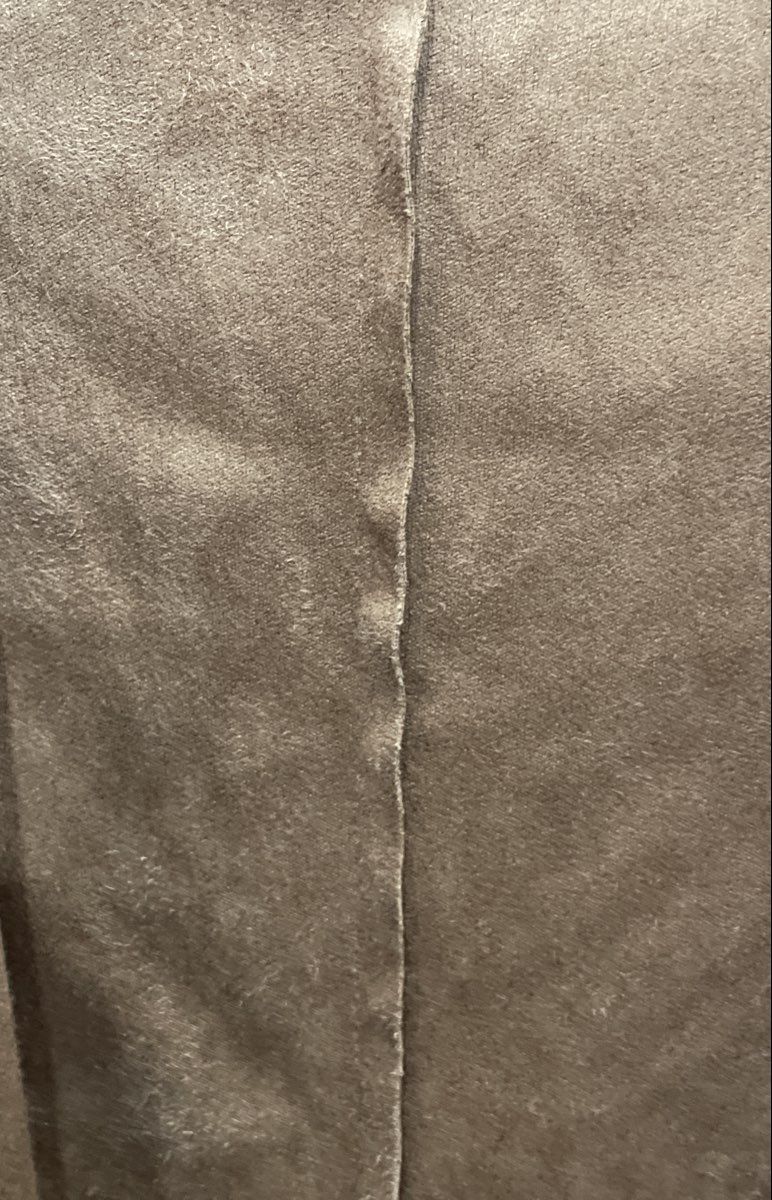 Sofia Jeans by Sofia Vergara Women's Tan Faux Suede Draped Cardigan Jacket 3XL
