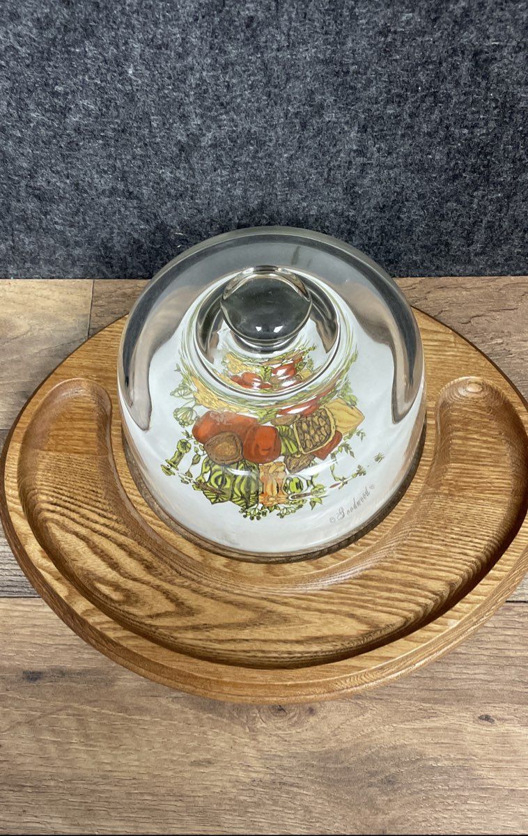Vintage Goodwood Floral Harvest Domed Tray