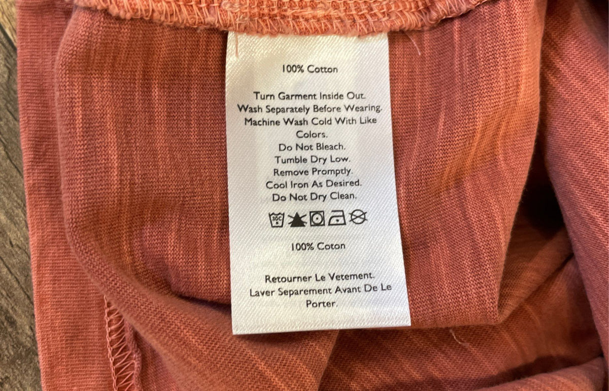 Eddie Bauer Men's Sunwashed Cotton Pocket Polo Shirt Mineral Red Size XL NWT