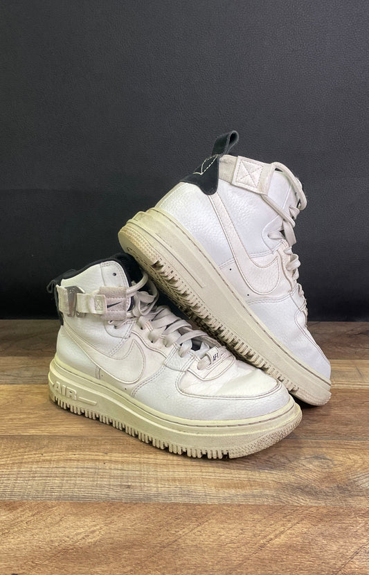 Nike Air Force 1 High Utility 2.0 Summit White Women's Boots Sneakers Size 7.5