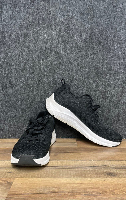 S Sport by Skechers Kamryn Black Arch Comfort Sneakers Women's Size 11