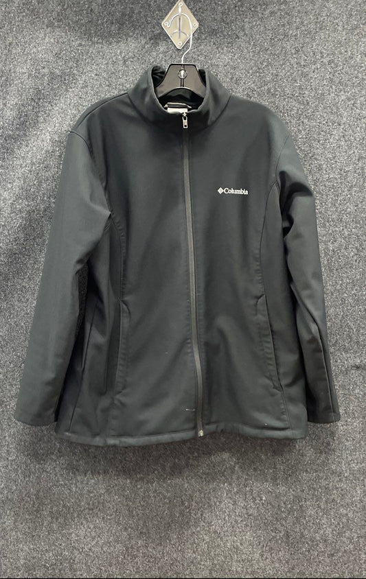 Columbia Women's Black Kruser Ridge II Softshell Full Zip Jacket Sz 1X