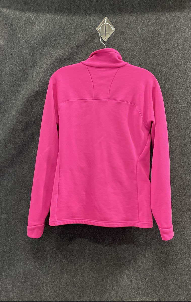 The North Face Women's Pink Full Zip Softshell Fleece Jacket Sz S
