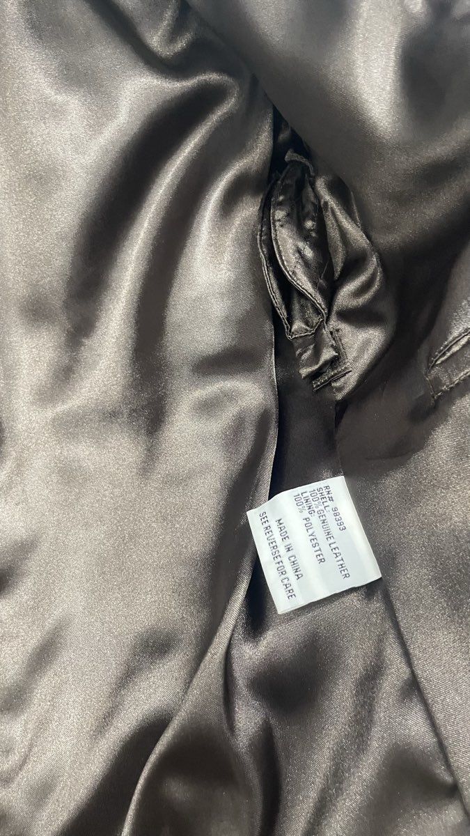 Vintage Y2K Pamela McCoy Women's Bronze Quilted Leather Moto Jacket Sz XS