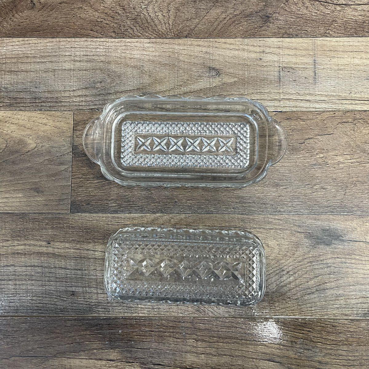 Anchor Hocking Wexford Covered Butter Dish