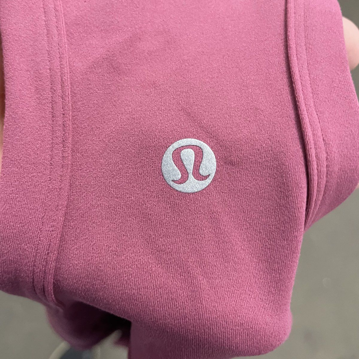 Lululemon Women's Pink High Neck Racerback Activewear Tank Top Sz 8
