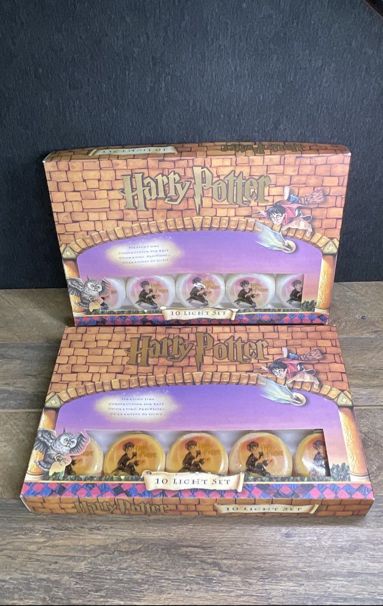 IOB Set Of 2 Harry Potter 10 Piece Light Sets