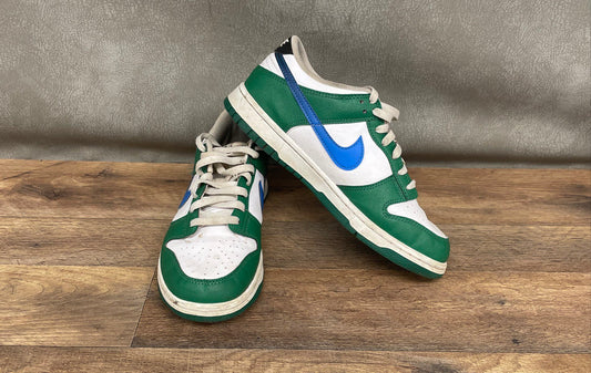 Nike Dunk Low Stadium Green Game Royal Sneakers Youth Size 7Y