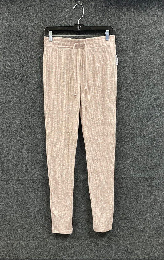 Gymshark Women's Slounge Leggings Taupe Ribbed NWT Size M