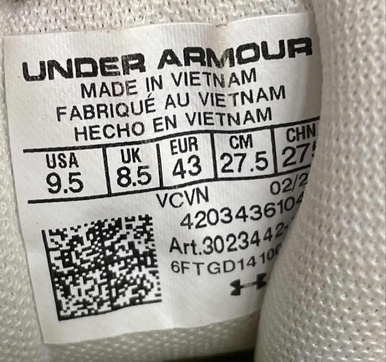 Under Armour Leadoff Low RM White Black Baseball Cleats Size 9.5