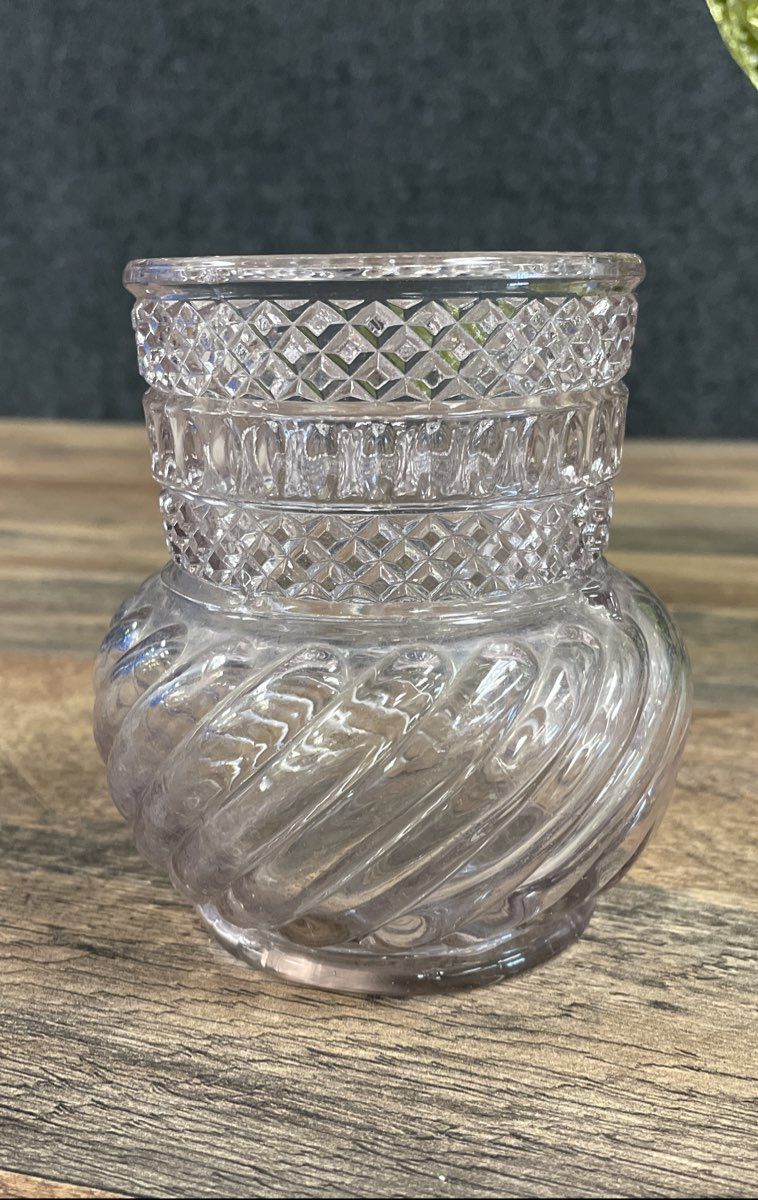 Pair (2) of Depression Glass Items (Imperial Glass and Unmarked)