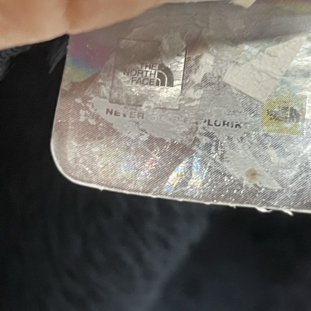 The North Face Women's Osito Pullover Fleece Jacket Gray Quarter Zip Sz S